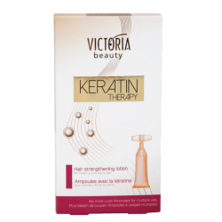 Заздравяващи ампули за коса с Кератин - Victoria Beauty